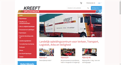 Desktop Screenshot of kreeftopleidingen.nl